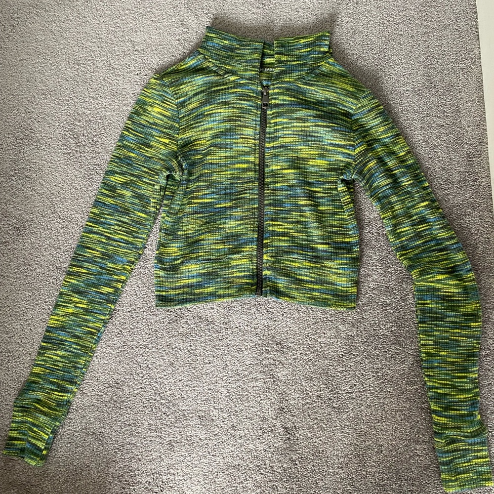 a&e super cozy zip up sweater